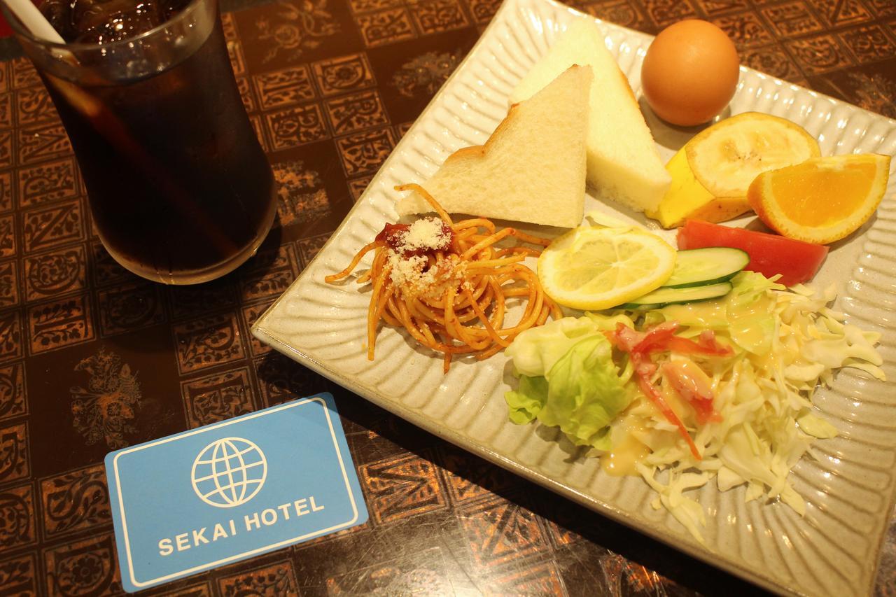 Sekai Hotel Ayame Osaka Exterior photo